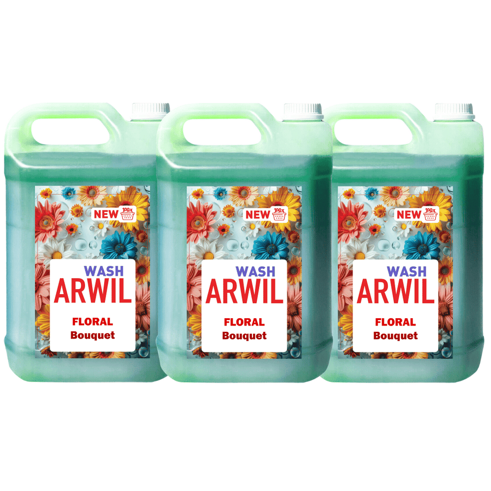 Pachet 3x Detergent Arwil Floral 5L cu parfum La Vie Belle ❗️❗️