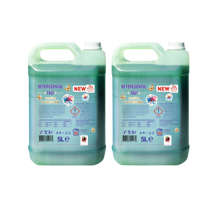 Pachet 2x Detergent Profesional Premium cu miros de La Vie Est Belle