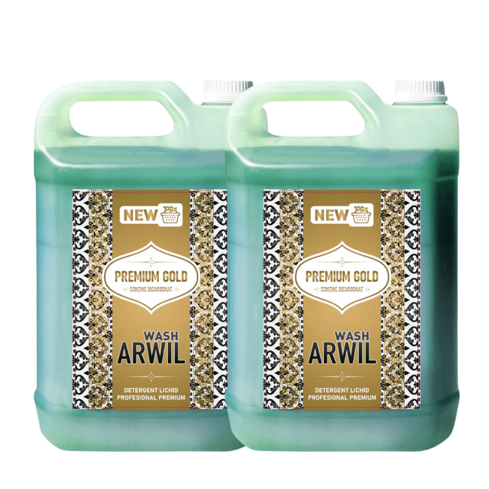Pachet 2x Detergent Profesional Premium Gold 5L - 100% BICARBONAT
